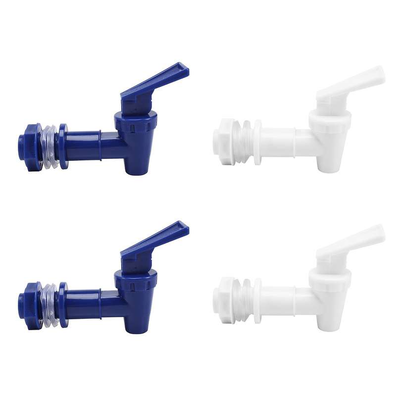 4 Pack Replacement Cooler Faucet Water Bottle Jug, Dispenser Tap Spigot Spout Water Beverage Lever P