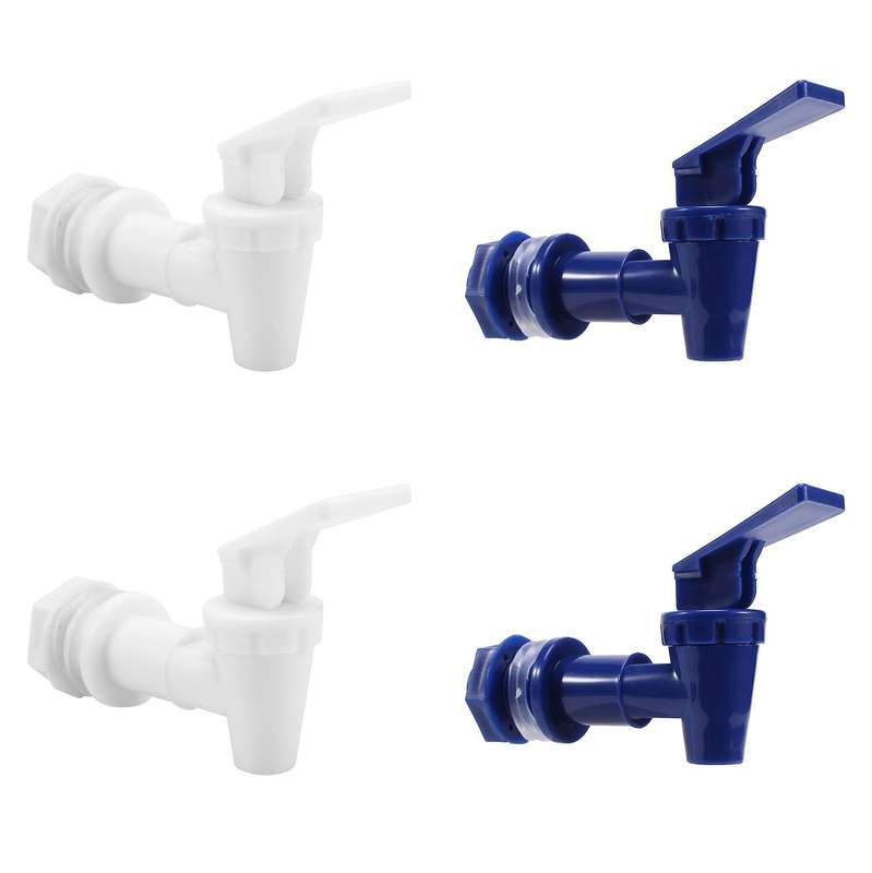 4 Pack Replacement Cooler Faucet Water Bottle Jug, Dispenser Tap Spigot Spout Water Beverage Lever P