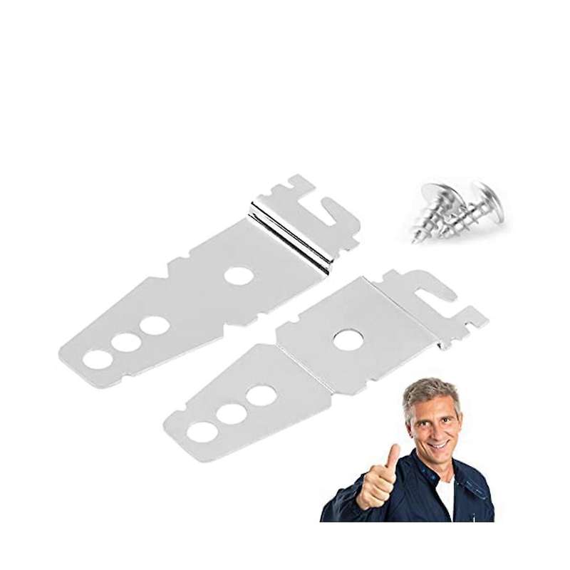 4 Pack Undercounter Dishwasher Upper Mounting Bracket with Screws for & Dishwashers 8269145