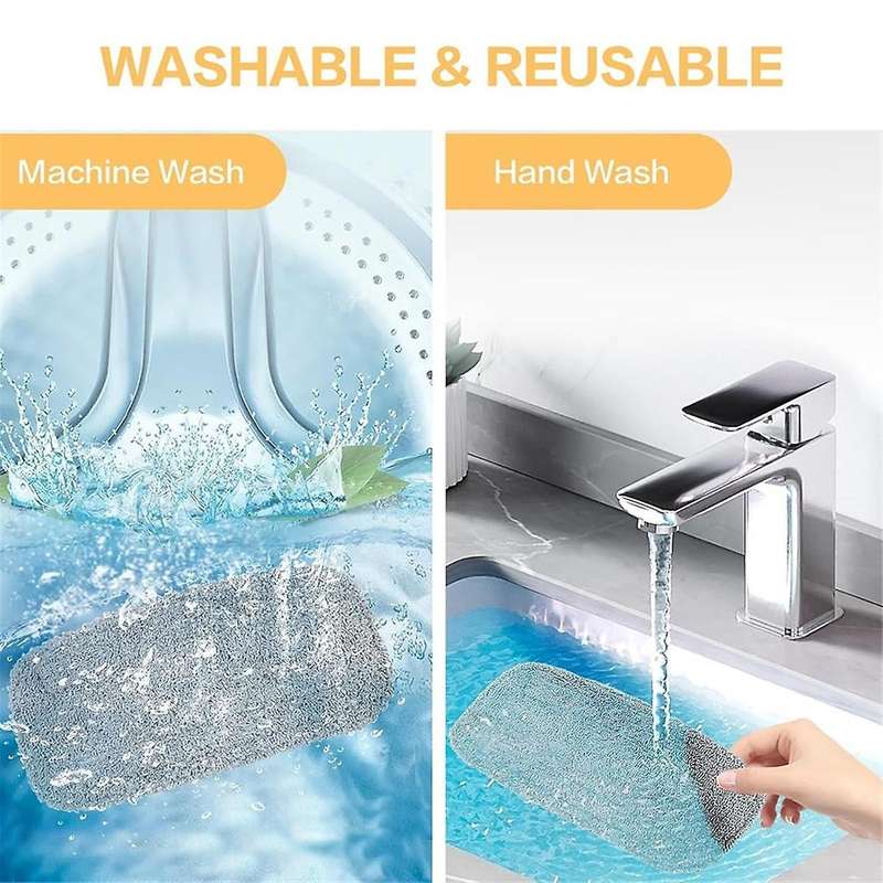 4 Packs Replacement Mop Pads for GorFanty Steam Mop GF-6610 Washable