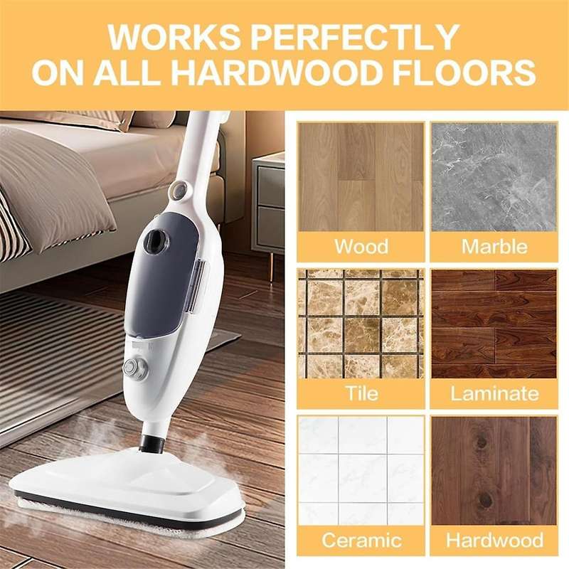 4 Packs Replacement Mop Pads for GorFanty Steam Mop GF-6610 Washable