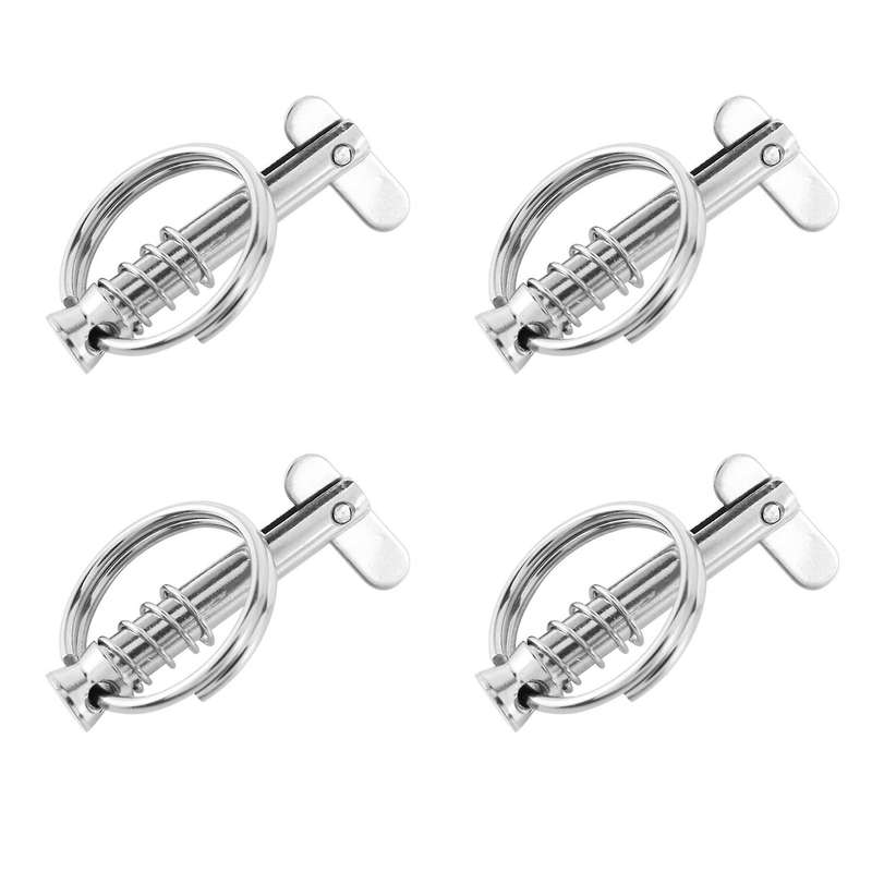 4 Packs Quick Release 25.4 CM Diameter Droop Can and Spring Sunshade Ferrule Parts Are Made of 316 S