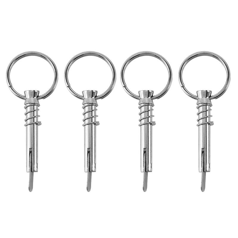 4 Packs Quick Release 25.4 CM Diameter Droop Can and Spring Sunshade Ferrule Parts Are Made of 316 S
