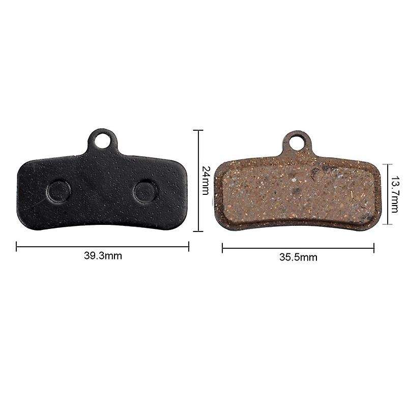 4 Pairs Mountain Bike Disc Brake Pads for Saint M810 M820 M640 H01 Semi - Metallic Hydraulic Brake P