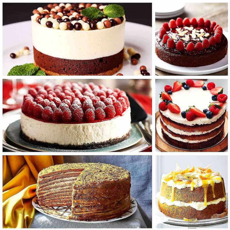4 Pcs 8 Inch Round Cake Tin, Silicone Cake Mould, Layer Cake Tin, Silicone Cake Tins for Baking, No