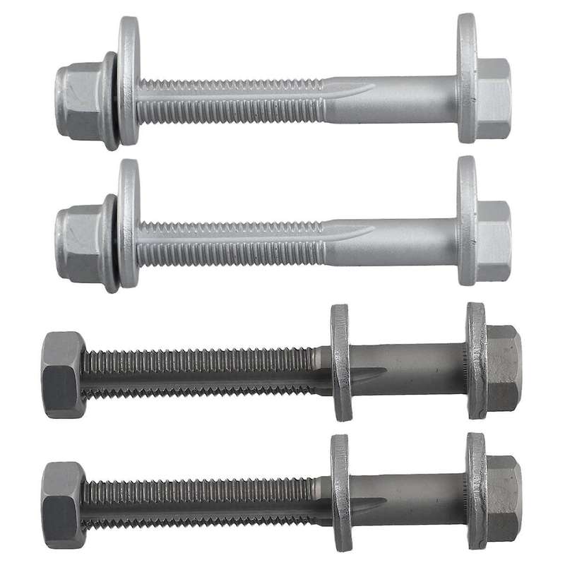 4 Pcs Automotive Suspension Lower Arm Front Suspension Bolts Straight Elbow Screws for Model S X 200