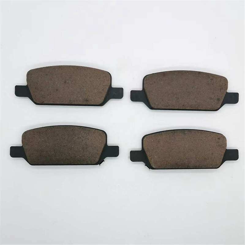 4 Pcs Automobile Rear Brake Pad for Model 3 8008244-00-B Parts