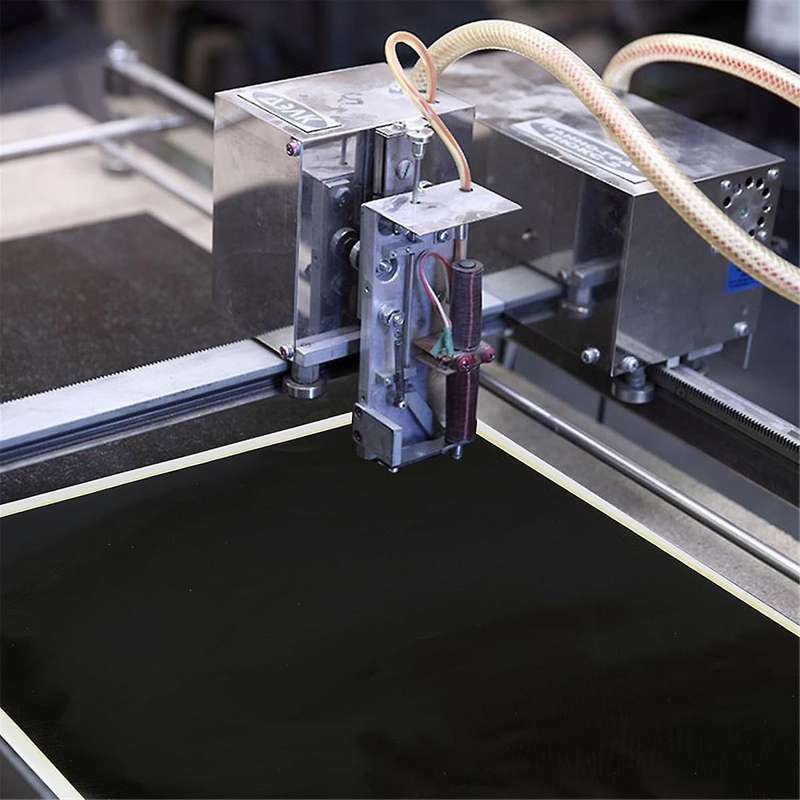 4 PCS Black Laser Engraving Marking Paper, 39x27CM Dimming Paper Engraving Test Focus Paper, for Gla