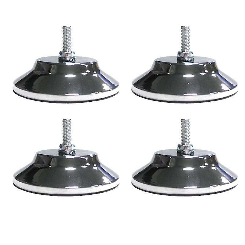 4 Pcs Billiard/ Leg Levelers 5 Inch Metal Game Table Leg Levelers Heavy Duty Leveling Feets For