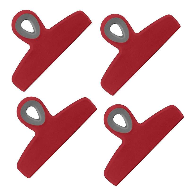 4 Pcs Bag Clips,Large Heavy Duty Chip Clip for Food Storage with Air Tight Seal Grip for Snack Bags