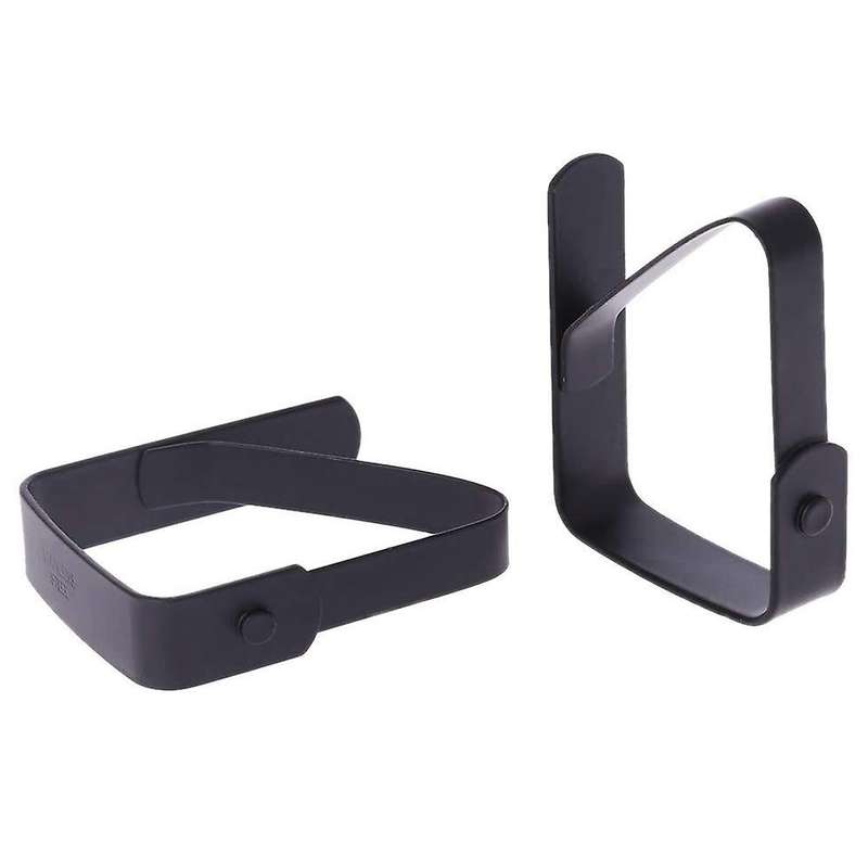 4 Pcs Black Black Tablecloth Tablecloth Fixing 5x4cm Tablecloth for Buffet Banquet/barbecue/garden