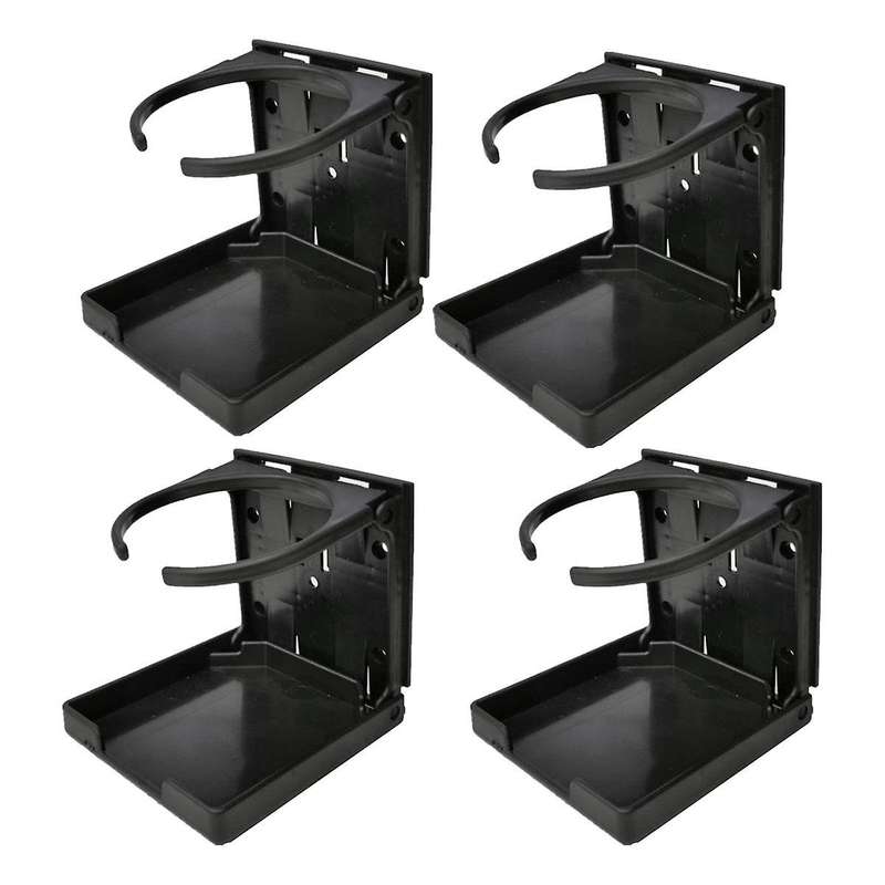 4 Pcs Boat Cup Holder Boat Drink Holder Folding Drink Holder Plastic Drink Holder Cup Holders Drink