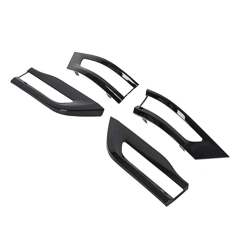 4 Pcs Bright Black Tail Light Trim Bezel Kit Lower Tail Lamp Tail Lamp Bezels Fit for 14-16 Grand