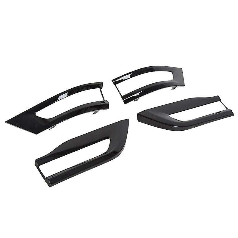 4 Pcs Bright Black Tail Light Trim Bezel Kit Lower Tail Lamp Tail Lamp Bezels Fit for 14-16 Grand