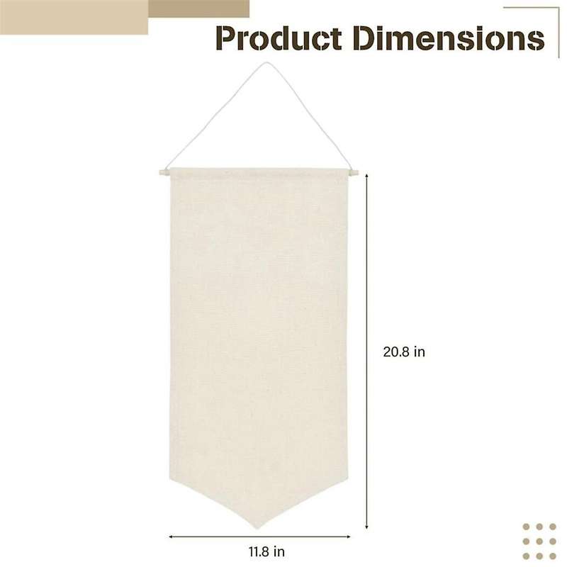 4 Pcs Canvas Banners, Pin Collection Organizer, Wall Display Banners, Wall-Mounted Canvas Banners, f