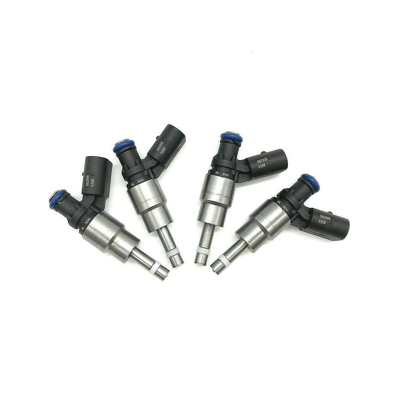 4 Pcs Car Fuel Injector for A4 8e 8e5 B6 S4 2001-2005 2.0 Fsi 06d906036b 0261500011 06d906036d