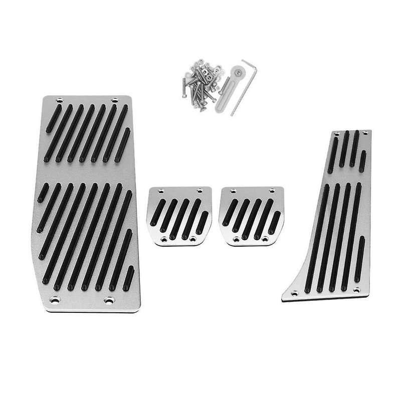 4 Pcs Car Manual Transmission Clutch Brake Foot Rest Pedal Pad for X1 Series E46 E90 E92 E93 E82 E87