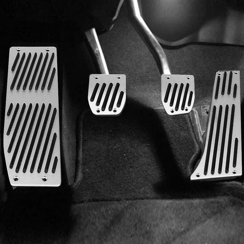 4 Pcs Car Manual Transmission Clutch Brake Foot Rest Pedal Pad for X1 Series E46 E90 E92 E93 E82 E87
