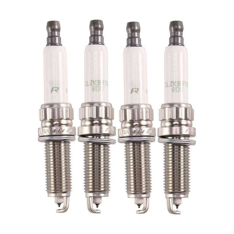 4 Pcs Car Metal Spark Plug Iridium Platinum Spark Plug 95770 Ilzkbr7b8dg 0242129512, for Peugeot Ci