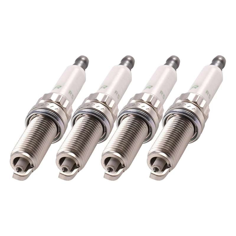 4 Pcs Car Metal Spark Plug Iridium Platinum Spark Plug 95770 Ilzkbr7b8dg 0242129512, for Peugeot Ci