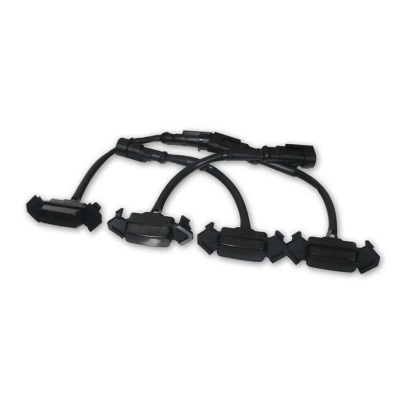 4 PCS Car Front Grille Brown LED Lights for with Pro Grill 2016 2017 2018 2019
