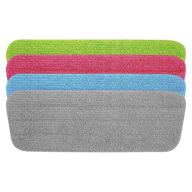 4 Pcs Cleaning Mop for Spray Mop and All Spray Mops & Washable Mops