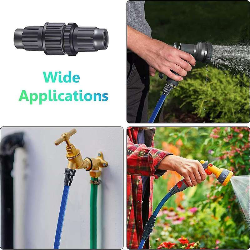 4 Pcs Drip Irrigation Pressure Regulator 25 PSI & Faucet Adapter Kit, Pressure Regulator,Drip Irriga