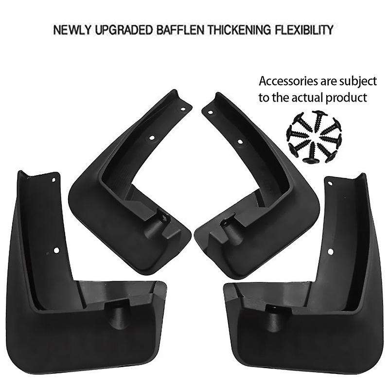 4 PCS for - X2 F39 2018 2019 2020 2021 Front Rear Car Mudguard Mud Guard Flaps Splash Flap Mudguards