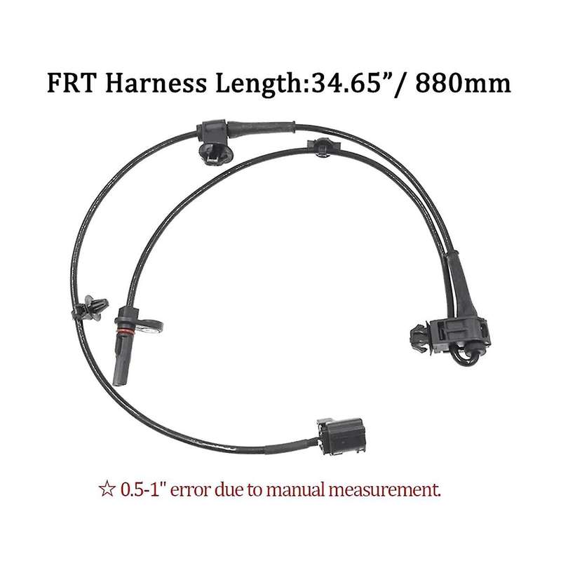 4 PCS Fits for (BM, BN) L4 2.0L 2.5L 2014-2018 ABS Wheel Speed Sensor Rear Front B45G-43-71Y B45A-4