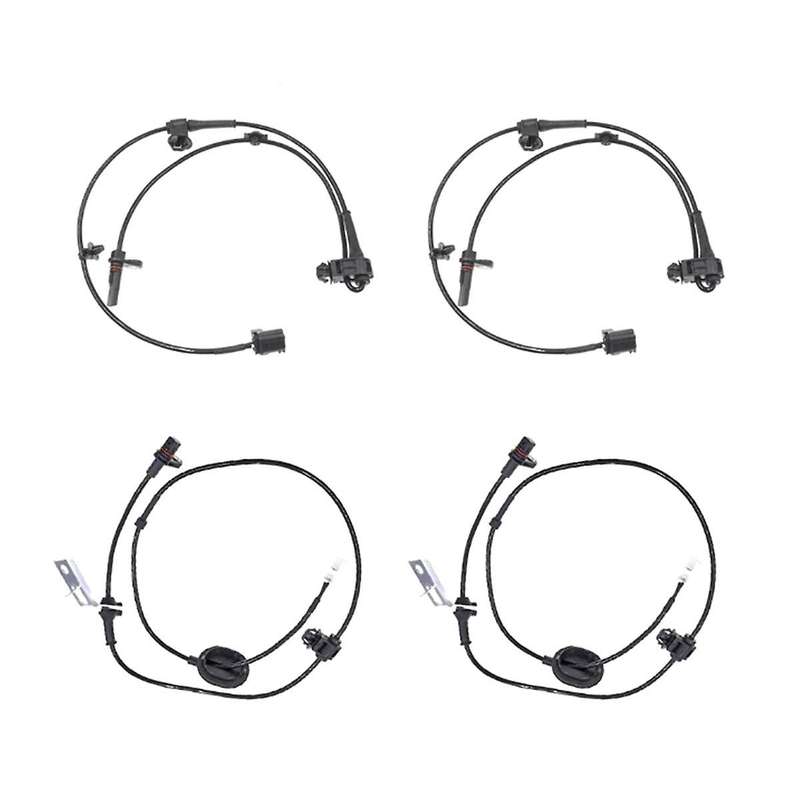 4 PCS Fits for (BM, BN) L4 2.0L 2.5L 2014-2018 ABS Wheel Speed Sensor Rear Front B45G-43-71Y B45A-4