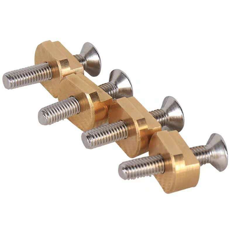 4 PCS FoilMount Size M6 and 4 Pcs Hydrofoil Screw Mounting T-Nuts for All Hydrofoil Tracks Surfing O
