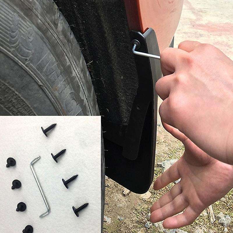 4 PCS Front Rear Car Mudflap for 5008 2017 2018 2019 Mud Guard Flap Splash Flaps Mudguards Accessori