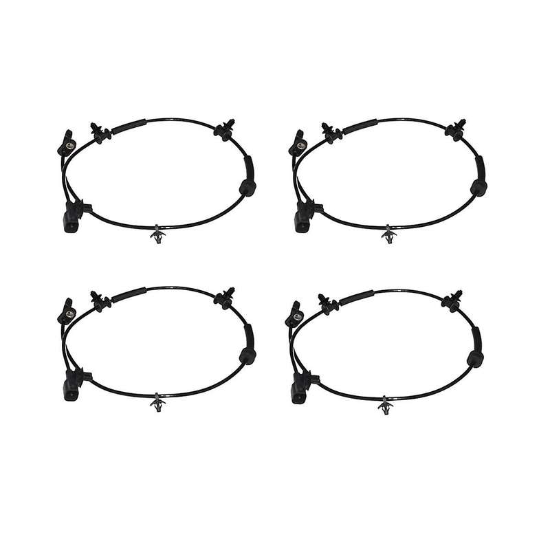 4 Pcs Front Rear Left+right Wheel Speed Sensor 118876100a ,118877100a for 2017- Model Y 2019-