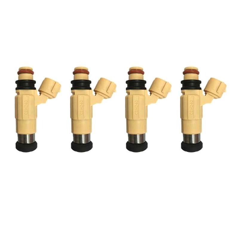 4 Pcs Fuel Injector Nozzle 69J-13761-00-00 for Eclipse 2.0L 2.4L CDH240 MR507252