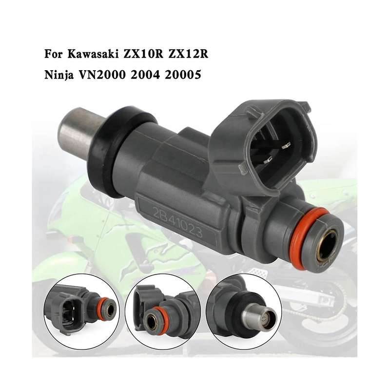 4 Pcs Fuel Injector 49033-0003 for ZX10R ZX12R Ninja VN2000 Motorcycle Accessories
