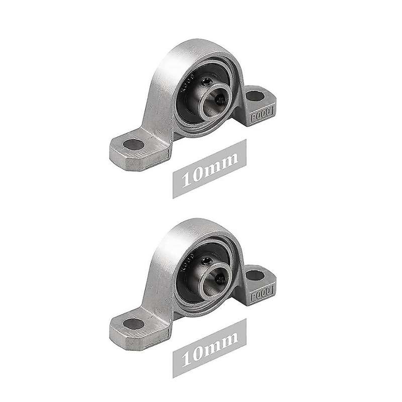 4 Pcs Housing Flange 10mm Kp000 Ball Block Pillow Block for Spare Parts for 3d Printer