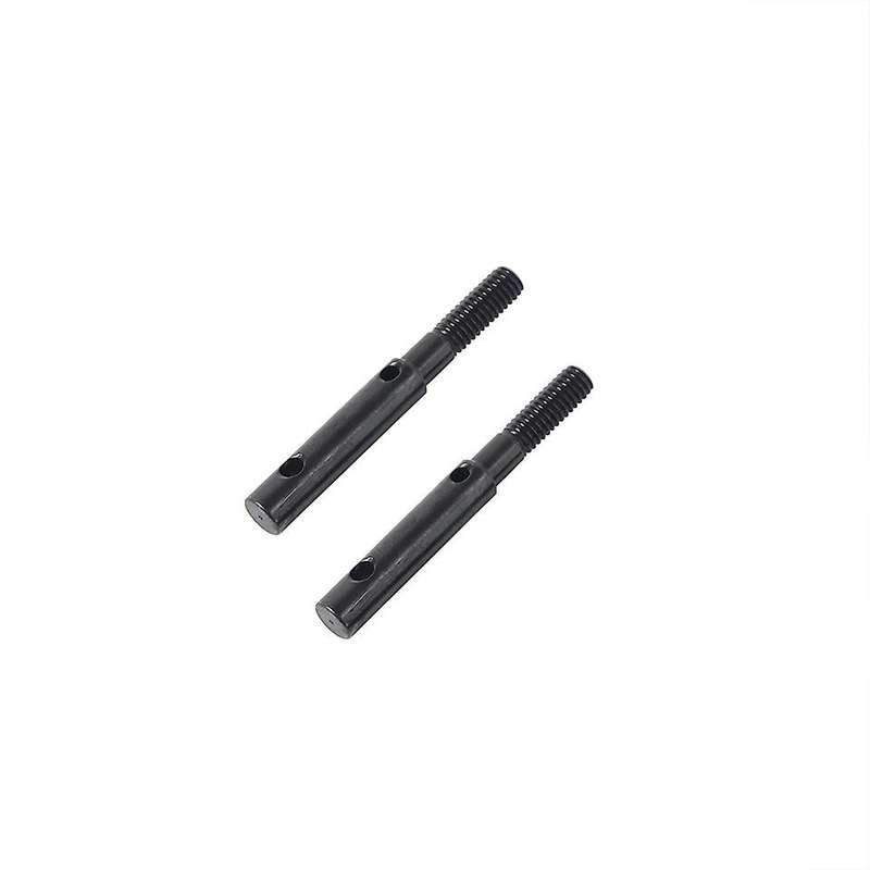 4 Pcs Hard Steel Front Rear Portal Stub Axle Drive Shaft for Axial Capra Currie F9 Axle SCX10 III AR
