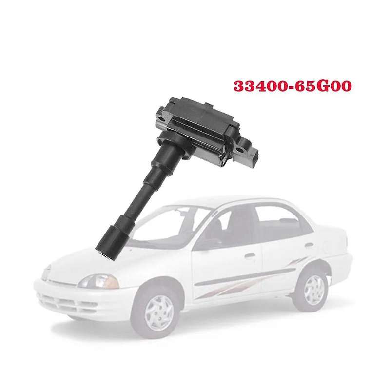 4 Pcs Ignition Coil 3340065g00 33400-65g01 3340065g01 33400-65g02 33410-77e01 for Ingis Sx4 Swift