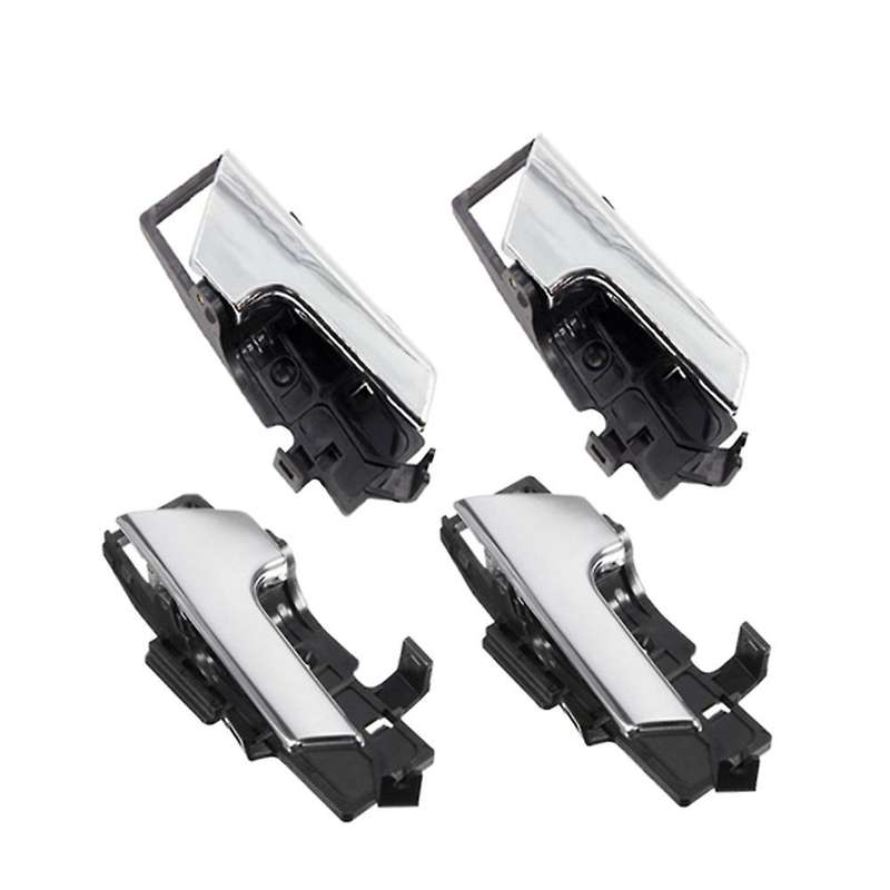 4 Pcs Interior Door Handle for Chevrolet Aveo 2007-2011 Aveo5 2009-2011 Pontiac G3 2009 96462710 Ca