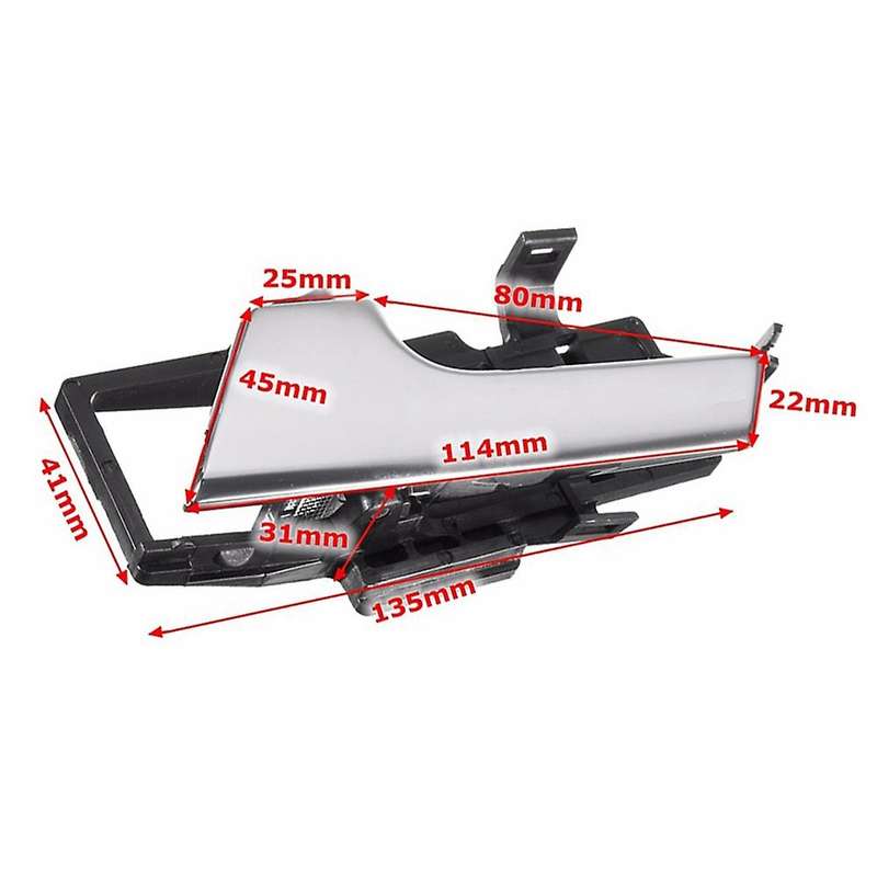 4 Pcs Interior Door Handle for Chevrolet Aveo 2007-2011 Aveo5 2009-2011 Pontiac G3 2009 96462710 Ca