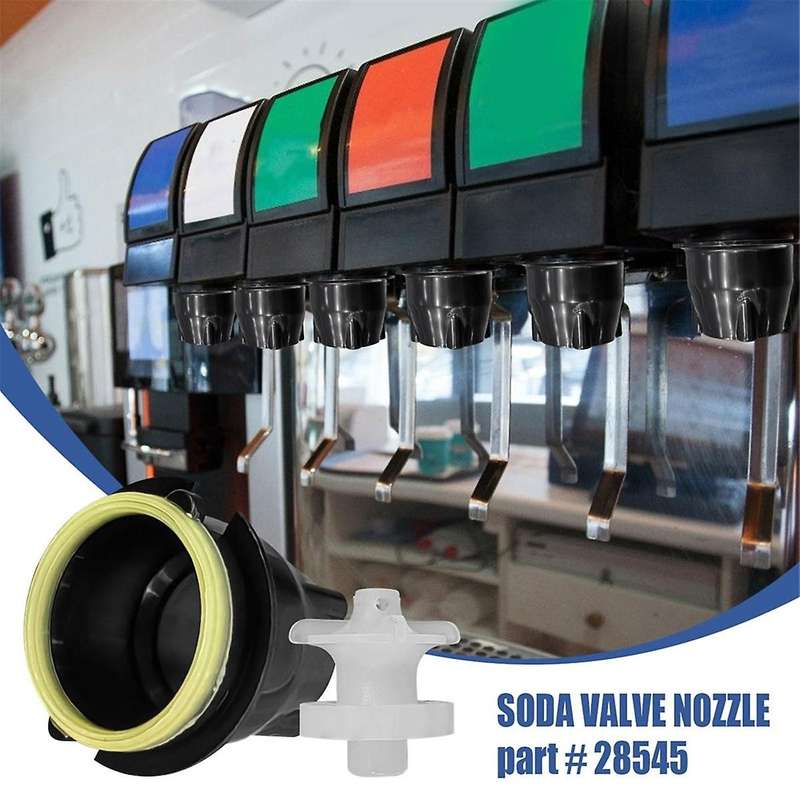 4 PCS LEV 3.0 Soda Valve Nozzle 28545 Diffuser Internal Mixer Part 28368 Soda Maker Parts for Juice