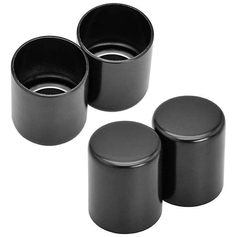 4 PCS Motorcycle Black Docking Hardware Cover Kit for Street Glide 2009-2020