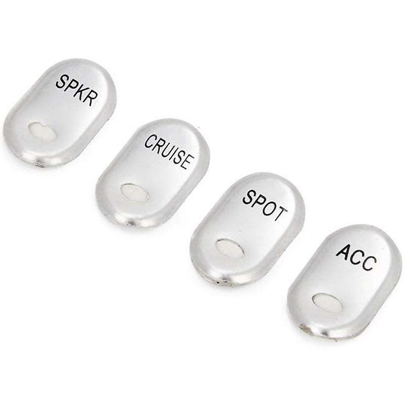 4 Pcs Motorcycle Rocker Switch Cover Button Cover Kit for Road Glide