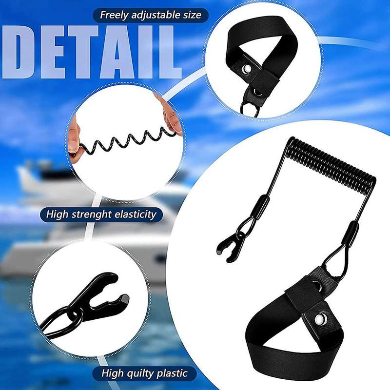 4 Pcs Outboard Lanyard Jet Ski Key Universal Outboard Switch Keys Safety Boat Motor Outboard Engine
