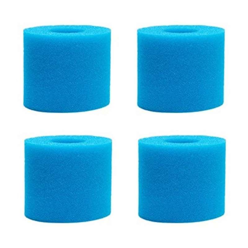 4 PCS Pool Filter for Type H,Replacement Swimming Pool Filter Foam Sponge Filter Cartridges for Typ