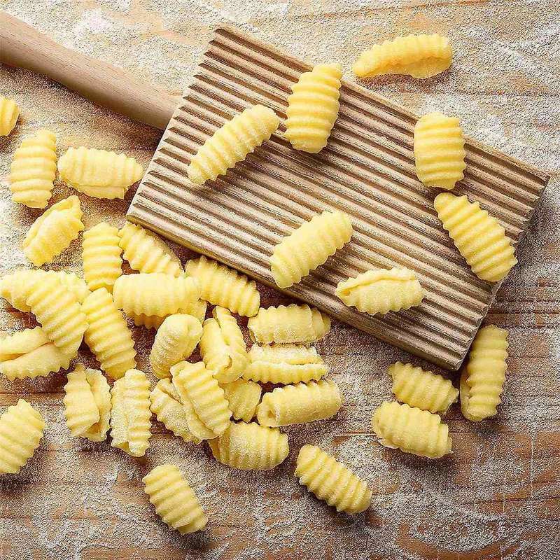 4 Pcs Pasta Making Tool Set Wood for Homemade Kitchen