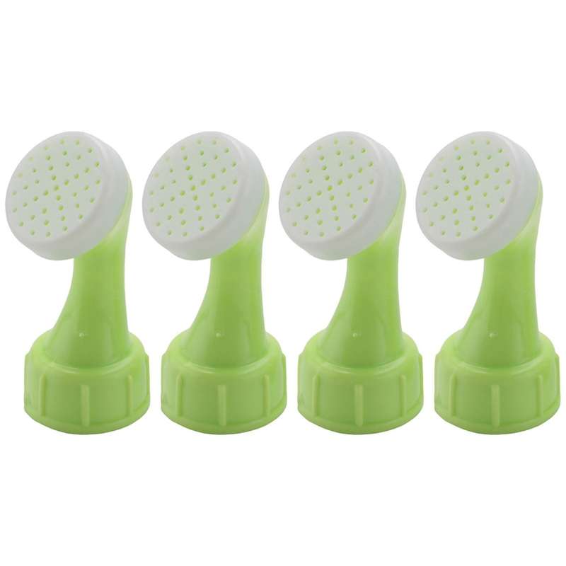 4 Pcs Portable Plastic Plant Flower Watering Sprinkler Nozzle, 22mm Bottle Watering Spout Cap Conve