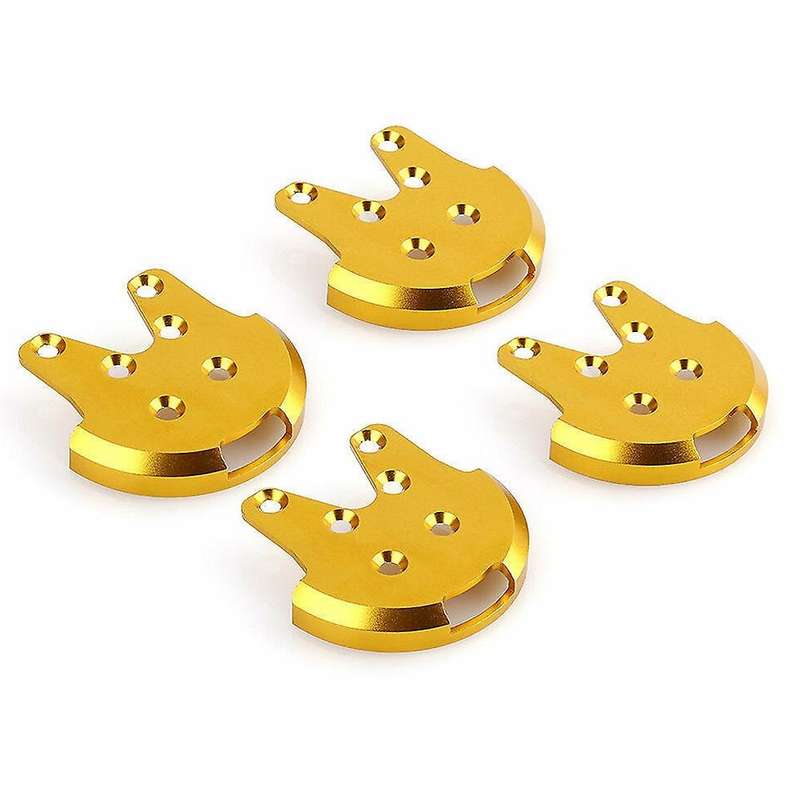 4 Pcs Protective Motor Mount Base Crack Repair Kit for Phantom3 Parts(Gold)