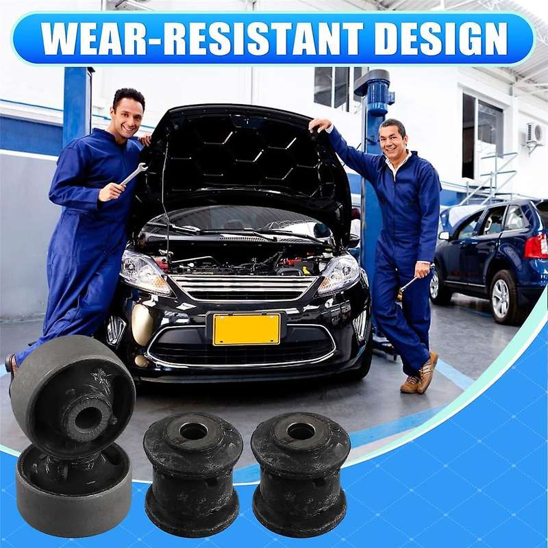 4 Pcs Rubber Sleeve Front Control Arm Bushing for Golf 7 Mk7 B8 A3 Q2 5Q0407182 5Q0407183