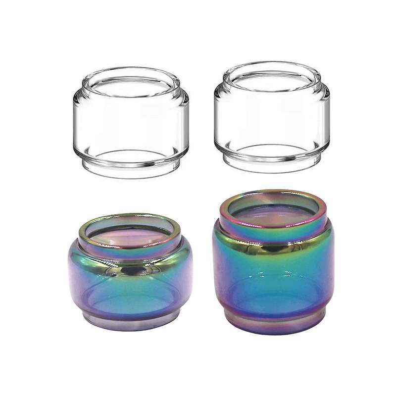 4 Pcs Spare Glass Tank Bulbs for Sub Ohm / X